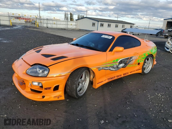 1993 Toyota Supra с VIN JZA800013665, выставлен на аукционе Copart как лот 81811364 с пробегом 150 933 миль миль и Чистый • Clean title. История ставок и продаж доступна на DreamBid. Изображение 1.