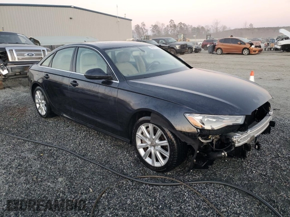 2016 Audi A6 2.0T Premium with VIN WAUFFAFC4GN172476, listed as a Copart auction lot 46979175 with 63,982 mi miles and Salvage Title. Bid and sale history available at carsss.com. Image 4.