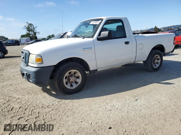 2008 Ford Ranger XL with VIN 1FTYR10D18PB08423, listed as a Copart auction lot 58294865 with 170,342 mi miles and Salvage title. Bid and sale history available at DreamBid. Image 1.