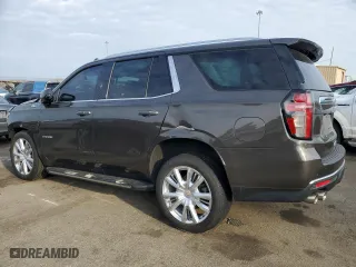 2021 Chevrolet Tahoe High Country with VIN 1GNSKTKL6MR336370, listed as a Copart auction lot 47237865 with 0 mi miles and Salvage Title. Bid and sale history available at carsss.com. Image 2.