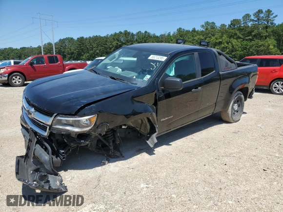 2020 Chevrolet Colorado 2WD Work Truck with VIN 1GCHSBEA1L1241428, listed as a Copart auction lot 55213295 with 40,775 mi miles and Salvage title. Bid and sale history available at DreamBid. Image 1.