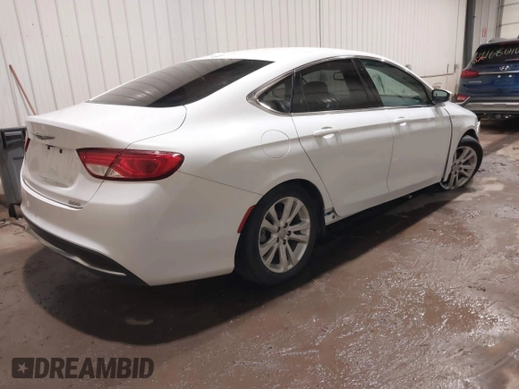 2015 Chrysler 200 Limited with VIN 1C3CCCAB1FN604050, listed as a IAAI auction lot 41655869 with 145,782 mi miles and . Bid and sale history available at DreamBid. Image 4.