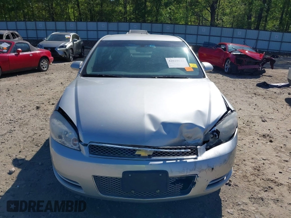 2012 Chevrolet Impala LT Fleet with VIN 2G1WG5E38C1142054, listed as a IAAI auction lot 42010616 with 128,274 mi miles and . Bid and sale history available at DreamBid. Image 12.