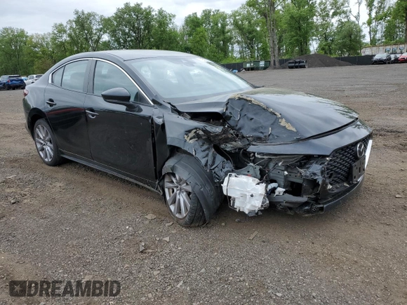 2021 Mazda 3 Select with VIN JM1BPBBL1M1326073, listed as a Copart auction lot 57518645 with 78,299 mi miles and Salvage title. Bid and sale history available at DreamBid. Image 4.