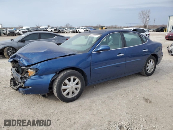 2005 Buick LaCrosse CXL with VIN 2G4WD532551234215, listed as a Copart auction lot 86358524 with 60,042 mi miles and Salvage Title. Bid and sale history available at carsss.com. Image 1.