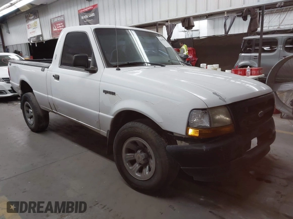 1999 Ford Ranger XL z VIN 1FTYR10CXXUA35916, wystawiony jako IAAI lot #42619208 z przebiegiem 292 615 mil mil oraz . Historia ofert i sprzedaży dostępna na DreamBid. Obrazek 1.