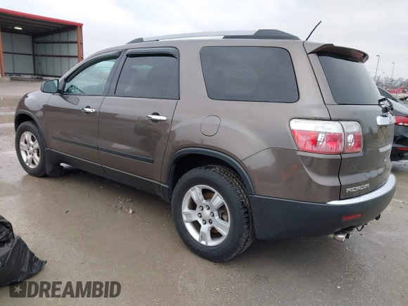 2011 GMC Acadia SL with VIN 1GKKRNED3BJ141640, listed as a IAAI auction lot 41480262 with 164,689 mi miles and . Bid and sale history available at carsss.com. Image 3.