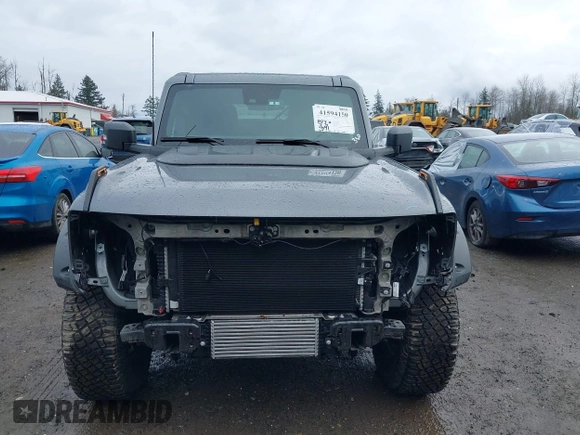 2023 Ford Bronco with VIN 1FMEE5DP5PLC15681, listed as a IAAI auction lot 41594150 with 4,691 mi miles. Bid and sale history available at carsss.com. Image 13.
