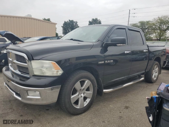 2010 Dodge Ram 1500 Laramie with VIN 1D7RV1CT4AS132713, listed as a Copart auction lot 73754104 with 212,906 mi miles and Salvage Title. Bid and sale history available at carsss.com. Image 1.