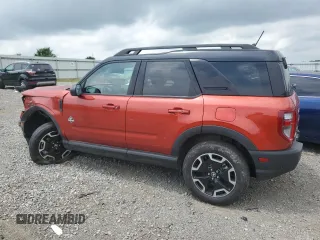 2022 Ford Bronco Sport Outer Banks with VIN 3FMCR9C6XNRD94682, listed as a Copart auction lot 59913785 with 25,201 mi miles and Salvage title. Bid and sale history available at DreamBid. Image 2.