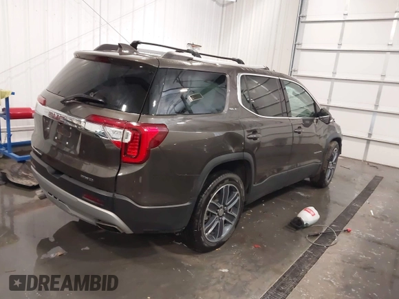 2020 GMC Acadia SLT with VIN 1GKKNULS8LZ154037, listed as a IAAI auction lot 42061743 with 54,657 mi miles and . Bid and sale history available at DreamBid. Image 4.