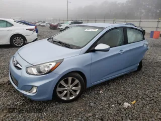 2012 Hyundai Accent GLS with VIN KMHCU4AE7CU239380, listed as a Copart auction lot 85431244 with 150,369 mi miles and Non Repairable. Bid and sale history available at carsss.com. Image 1.