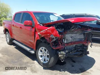 2016 Chevrolet Colorado 4WD LT z VIN 1GCGTCE36G1136521, wystawiony jako IAAI lot #42297511 z przebiegiem 45 176 mil mil oraz . Historia ofert i sprzedaży dostępna na DreamBid. Obrazek 1.