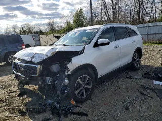 2019 Kia Sorento EX z VIN 5XYPHDA54KG533829, wystawiony jako Copart lot #52804435 z przebiegiem 121 139 mil mil oraz Szkoda całkowita • Salvage title. Historia ofert i sprzedaży dostępna na DreamBid. Obrazek 1.