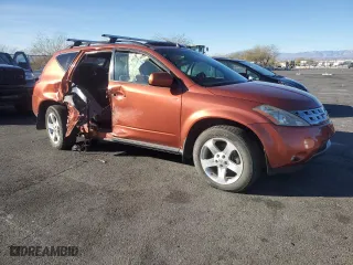 2004 Nissan Murano SE with VIN JN8AZ08W94W302638, listed as a Copart auction lot 44238265 with 145,452 mi miles and Salvage Title. Bid and sale history available at carsss.com. Image 4.