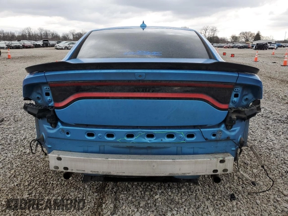 2015 Dodge Charger RT with VIN 2C3CDXCT2FH777384, listed as a Copart auction lot 49729685 with 96,718 mi miles and Salvage Title. Bid and sale history available at DreamBid. Image 6.