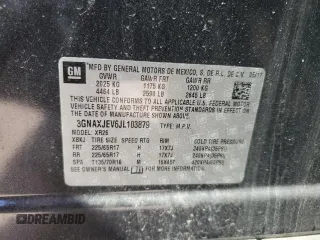 2018 Chevrolet Equinox LT with VIN 3GNAXJEV6JL103879, listed as a Copart auction lot 49067515 with 122,950 mi miles and Salvage Title. Bid and sale history available at DreamBid. Image 13.