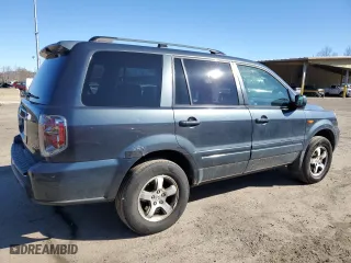 2006 Honda Pilot EX with VIN 2HKYF18496H561291, listed as a Copart auction lot 48342555 with 269,287 mi miles and Clean Title. Bid and sale history available at carsss.com. Image 3.