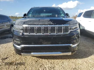 2023 Jeep Grand Wagoneer with VIN 1C4SJVEJ2PS510675, listed as a Copart auction lot 74098604 with Not provided miles and Non repairable. Bid and sale history available at DreamBid. Image 5.