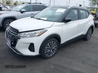 2023 Nissan Kicks SV with VIN 3N1CP5CV9PL483632, listed as a IAAI auction lot 42104642 with 9,964 mi miles. Bid and sale history available at carsss.com. Image 18.