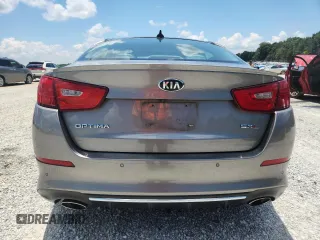 2014 Kia Optima SXL Turbo with VIN 5XXGR4A61EG337474, listed as a Copart auction lot 62962405 with 139,461 mi miles and Salvage title. Bid and sale history available at DreamBid. Image 6.