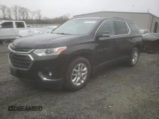 2019 Chevrolet Traverse LT Leather with VIN 1GNEVHKW6KJ245459, listed as a Copart auction lot 49576785 with 97,626 mi miles and Salvage Title. Bid and sale history available at carsss.com. Image 1.