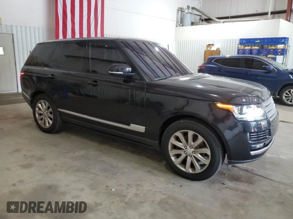 2016 Land Rover Range Rover HSE with VIN SALGS2KF5GA270036, listed as a Copart auction lot 53838305 with 106,666 mi miles and Clean title. Bid and sale history available at DreamBid. Image 4.