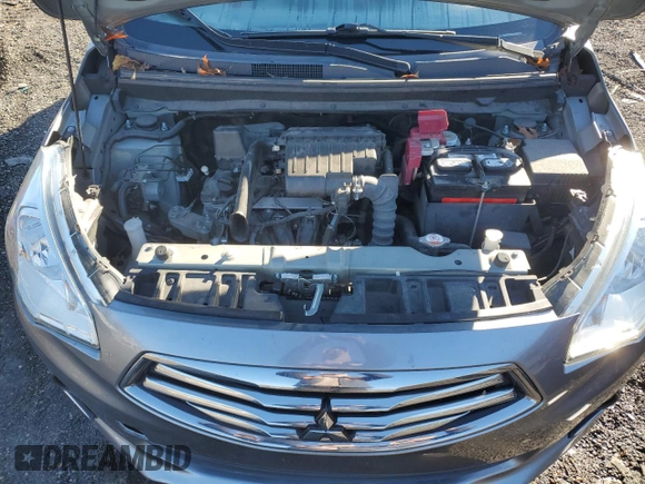 2018 Mitsubishi Mirage G4 SE with VIN ML32F4FJ9JHF10676, listed as a Copart auction lot 83882124 with 80,112 mi miles and Salvage Title. Bid and sale history available at carsss.com. Image 11.