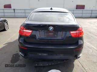 2011 BMW X6 50i with VIN 5UXFG8C52BLZ95196, listed as a Copart auction lot 79100194 with 0 mi miles and Salvage Title. Bid and sale history available at carsss.com. Image 6.