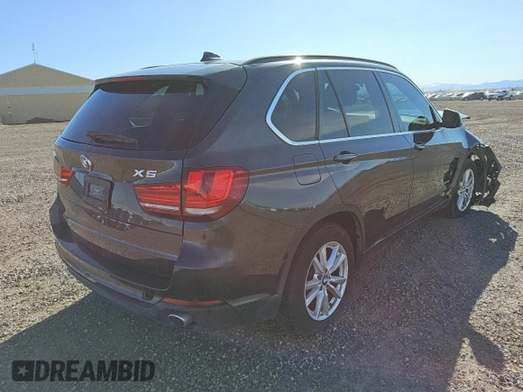 2015 BMW X5 sDrive35i with VIN 5UXKR2C56F0H41510, listed as a Copart auction lot 47052785 with 0 mi miles and Clean Title. Bid and sale history available at carsss.com. Image 3.