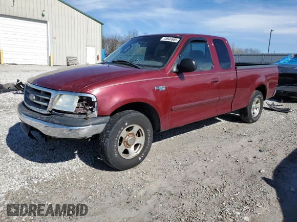 2003 Ford F-150 XL with VIN 1FTRX17273NA91050, listed as a Copart auction lot 45846965 with 165,595 mi miles and Salvage Title. Bid and sale history available at carsss.com. Image 1.