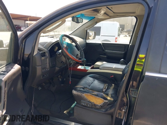 2005 Infiniti QX56 with VIN 5N3AA08C35N800594, listed as a IAAI auction lot 42110869 with 271,172 mi miles and . Bid and sale history available at DreamBid. Image 5.