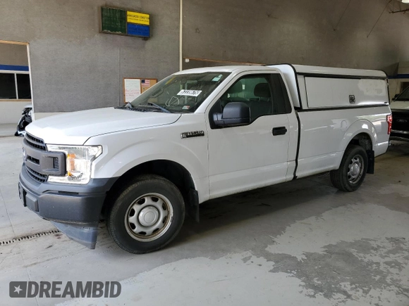 2018 Ford F-150 XL with VIN 1FTMF1CB2JKD73257, listed as a Copart auction lot 53339675 with 128,726 mi miles and Clean Title. Bid and sale history available at carsss.com. Image 1.