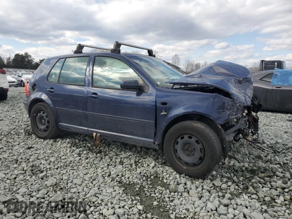 2003 Volkswagen Golf GL с VIN 9BWFK61J434058324, выставлен на аукционе Copart как лот 46119445 с пробегом Не указан миль и Списание • Salvage title. История ставок и продаж доступна на DreamBid. Изображение 4.