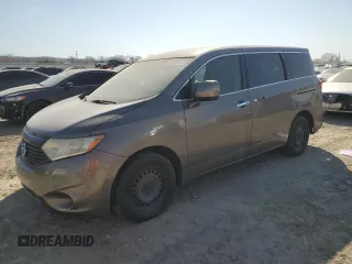 2014 Nissan Quest S with VIN JN8AE2KP1E9101440, listed as a Copart auction lot 48524115 with 173,490 mi miles and Clean Title. Bid and sale history available at carsss.com. Image 1.