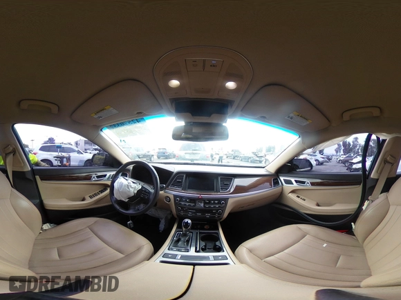 2017 Genesis G80 3.8L with VIN KMHGN4JE9HU181178, listed as a IAAI auction lot 42570337 with 84,104 mi miles and . Bid and sale history available at DreamBid. Image 19.