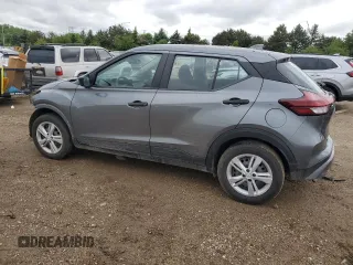 2023 Nissan Kicks S z VIN 3N1CP5BV9PL528439, wystawiony jako Copart lot #57608865 z przebiegiem 47 696 mil mil oraz Szkoda całkowita • Salvage title. Historia ofert i sprzedaży dostępna na DreamBid. Obrazek 2.