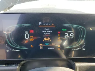 2023 Kia Niro EX with VIN KNDCR3LE9P5076681, listed as a Copart auction lot 42522465 with 56,896 mi miles and Salvage Title. Bid and sale history available at carsss.com. Image 9.