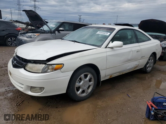 1999 Toyota Solara SE with VIN 2T1CF22PXXC221624, listed as a Copart auction lot 53855825 with 177,550 mi miles and Salvage Title. Bid and sale history available at DreamBid. Image 1.