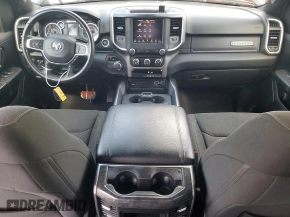 2019 Ram 1500 Big Horn with VIN 1C6RREFT1KN721002, listed as a Copart auction lot 61526425 with 61,431 mi miles and Clean title. Bid and sale history available at DreamBid. Image 8.