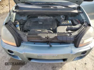 2008 Hyundai Tucson GLS with VIN KM8JM12B98U734567, listed as a Copart auction lot 79539044 with 193,738 mi miles and Salvage Title. Bid and sale history available at carsss.com. Image 12.