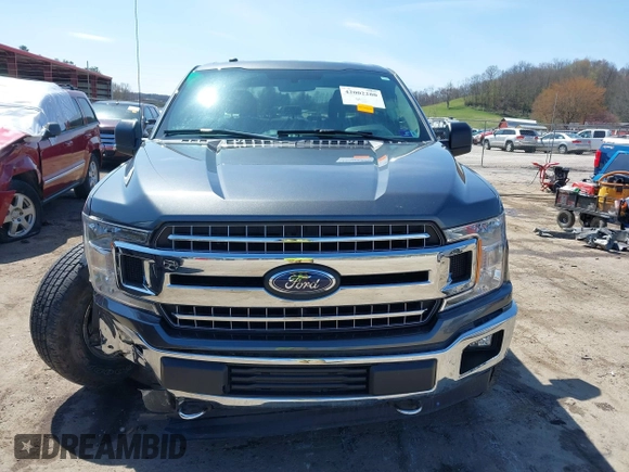 2018 Ford F-150 XL with VIN 1FTEW1E54JFE02925, listed as a IAAI auction lot 42002280 with 31,893 mi miles. Bid and sale history available at carsss.com. Image 12.