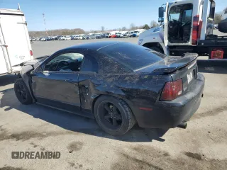 2001 Ford Mustang GT Deluxe with VIN 1FAFP42X81F208610, listed as a Copart auction lot 50938925 with 0 mi miles and Salvage Title. Bid and sale history available at carsss.com. Image 2.