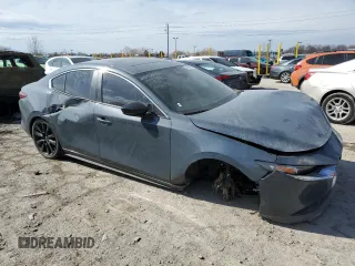 2024 Mazda 3 S Carbon Edition with VIN 3MZBPBCM7RM413295, listed as a Copart auction lot 46265905 with Not Provided miles and Salvage Title. Bid and sale history available at DreamBid. Image 4.
