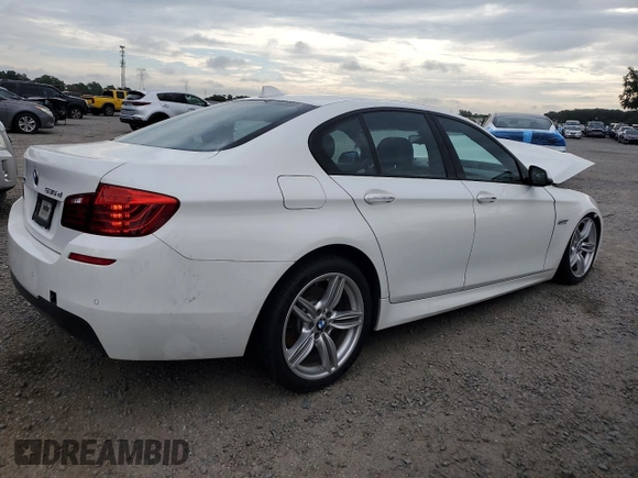 2014 BMW 5 Series 535d xDrive with VIN WBAFV3C5XEDZ33339, listed as a Copart auction lot 62984935 with 148,039 mi miles and Non repairable. Bid and sale history available at DreamBid. Image 3.