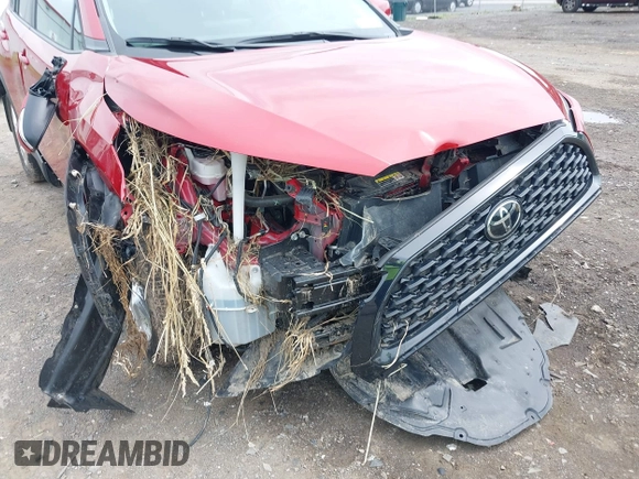 2023 Toyota Corolla Cross LE with VIN 7MUBAABGXPV044963, listed as a IAAI auction lot 42645065 with 30,790 mi miles and . Bid and sale history available at DreamBid. Image 6.