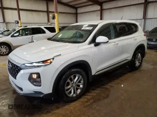 2019 Hyundai Santa Fe SE with VIN 5NMS23AD6KH009486, listed as a Copart auction lot 52077145 with 152,068 mi miles and Salvage Title. Bid and sale history available at carsss.com. Image 1.