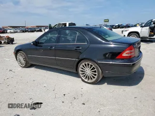 2003 Mercedes-Benz C 240 with VIN WDBRF61JX3F375295, listed as a Copart auction lot 60106075 with 153,767 mi miles and Salvage title. Bid and sale history available at DreamBid. Image 2.