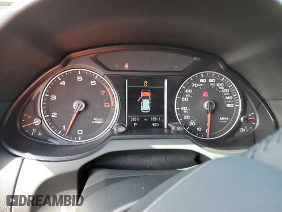 2013 Audi Q5 Premium Plus с VIN WA1DGAFP5DA072796, выставлен на аукционе Copart как лот 52797165 с пробегом 52 011 миль миль и Списание • Salvage title. История ставок и продаж доступна на DreamBid. Изображение 9.