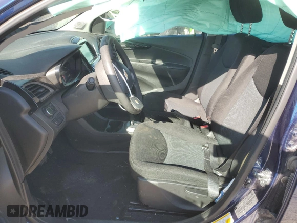 2022 Chevrolet Spark 1LT with VIN KL8CD6SA5NC021466, listed as a Copart auction lot 41707225 with 32,760 mi miles and Salvage Title. Bid and sale history available at carsss.com. Image 7.
